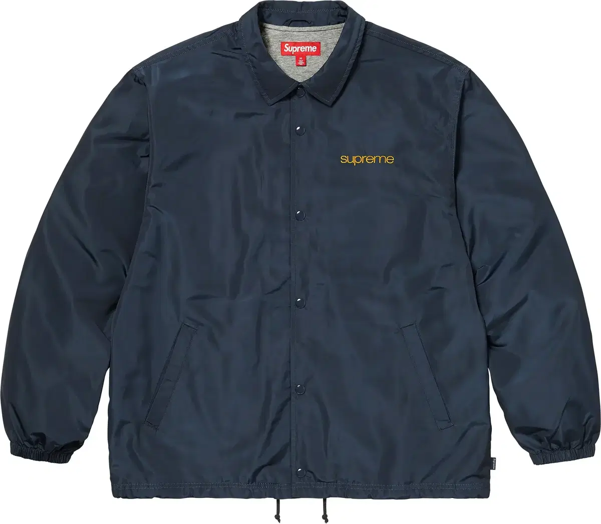 Same Day Shipping)Genuine L Supreme NYC Coach Jacket Navy 23FW Jacket Large