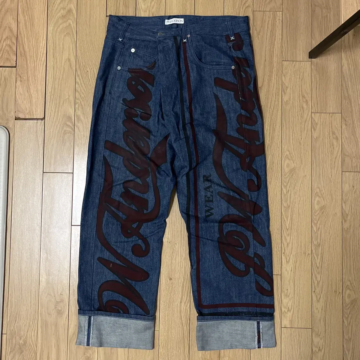 JW Anderson Wrap Denim Pants