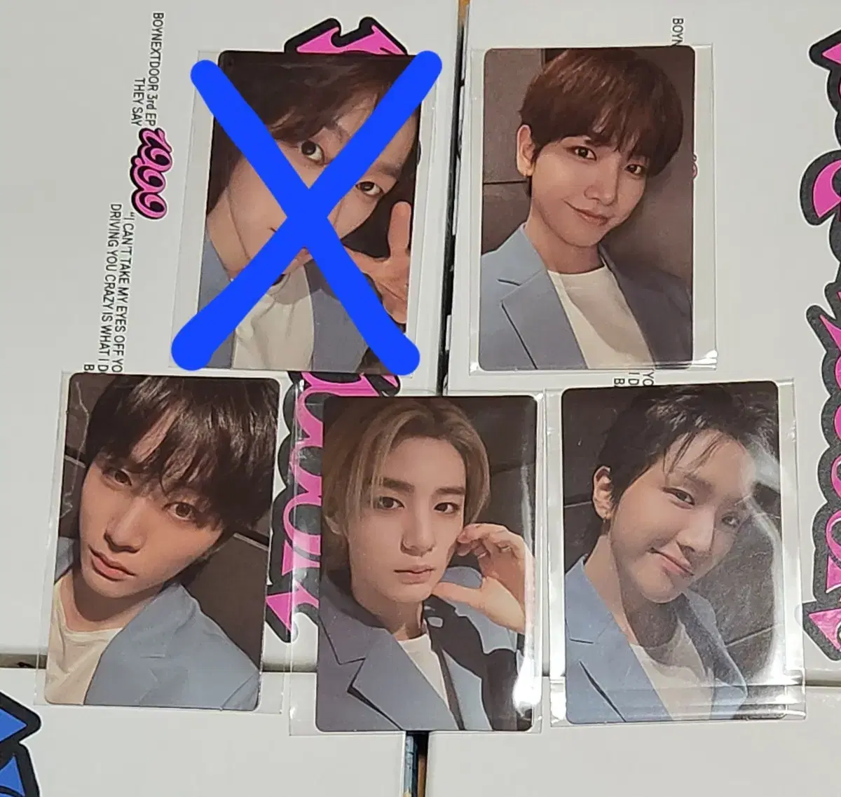 Boynextdoor boynextdoor weverse 2nd Kookmin University ld pre-order benefit unreleased photocard sealed WTS