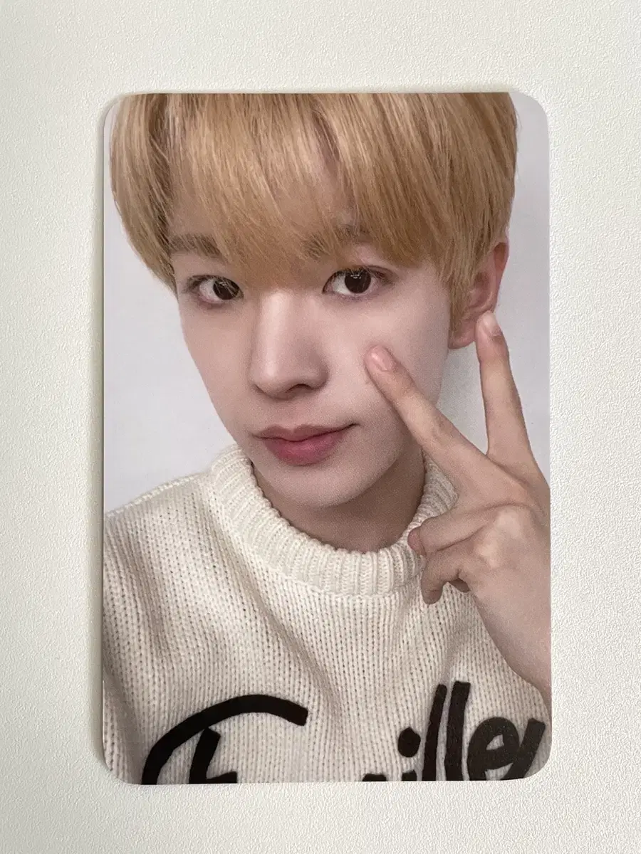 NCT wish Uushi photocard Everline