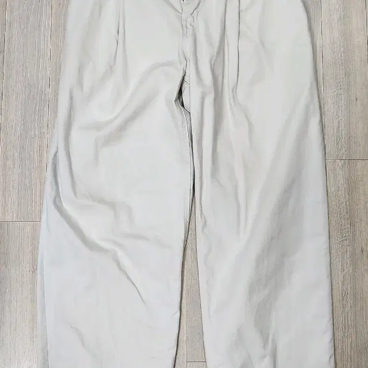 M) 유스 Structured Wide denim Pants