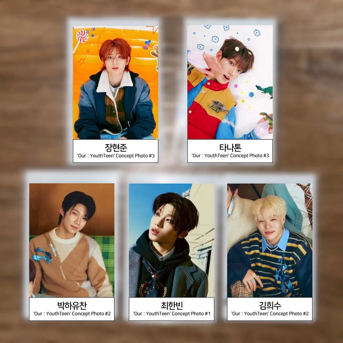 The Wind Sign Pola sign polaroid polaroid wts sell jang hyounjoon thanatorn choi hanbin Kim Heesoo