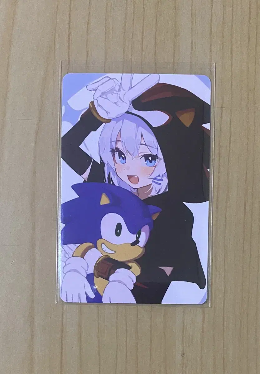 Isedol Gosegu Sonic limited edition photocard