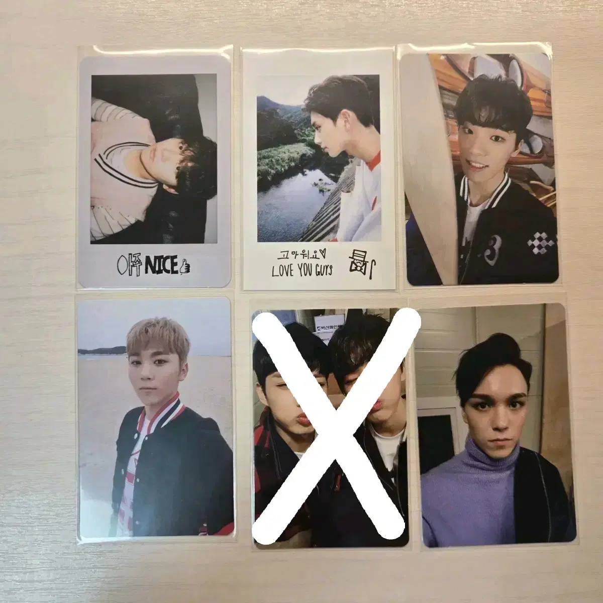 Seventeen Alpo photocard wts sell azunais hooray boom boom feathersun mingyu hoshi wonwoo