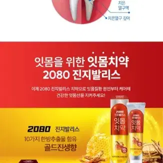 애경2080 진지발라스잇몸치약프로폴리스 120GX6개 7990원