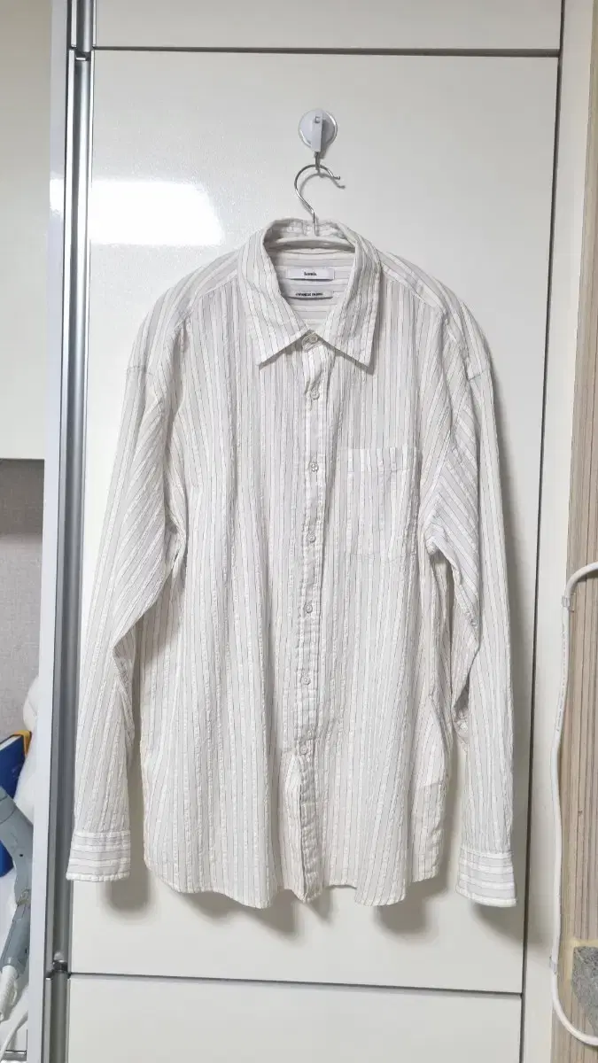 Camia Crinkle Stripe Shirt