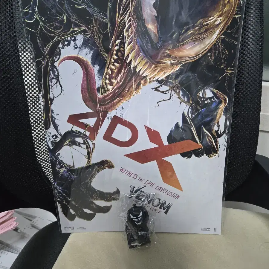 베놈 라스트 댄스 4DX 포스터, 키링 팝니다.