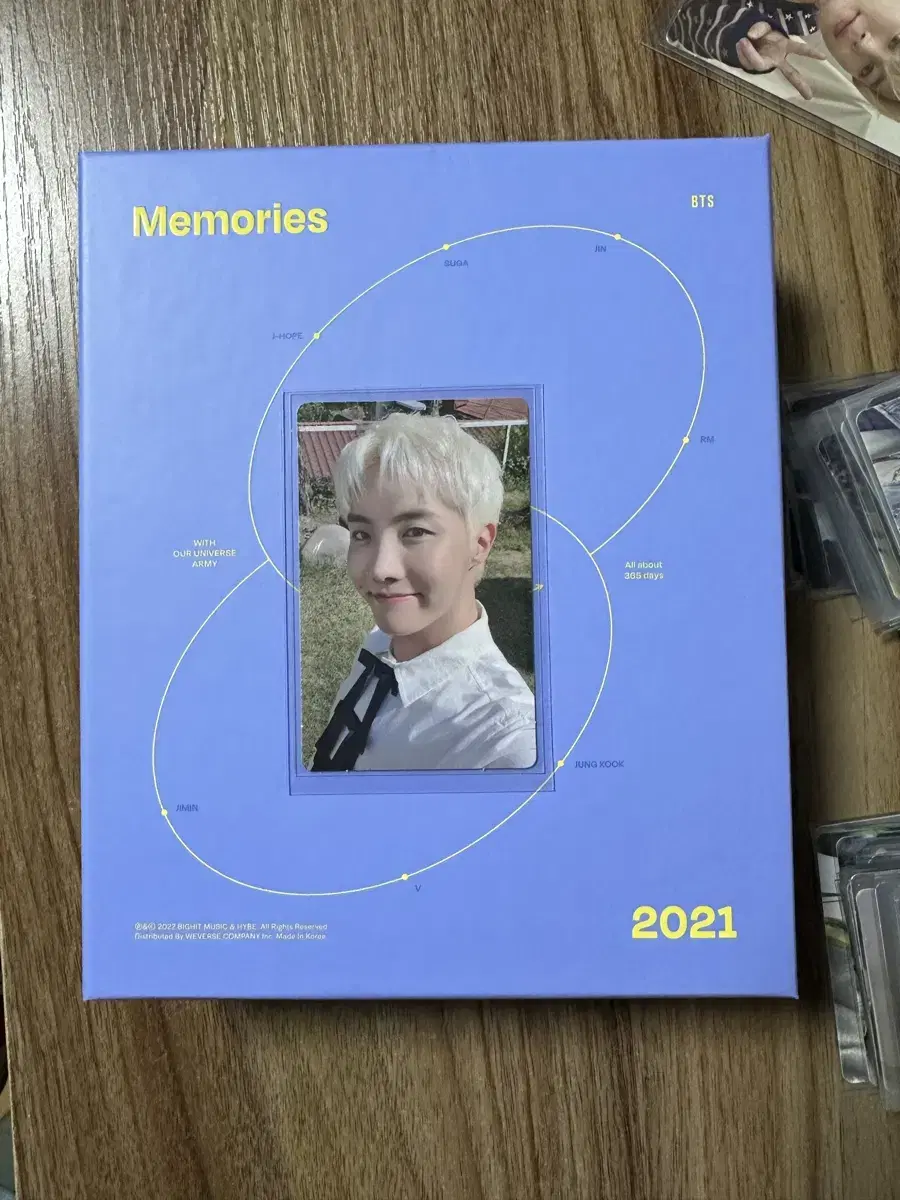 bangtan2021 bts메모리즈 blu-ray j-hope full set wts