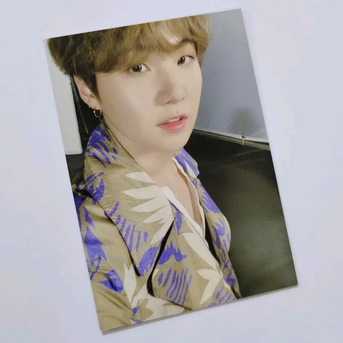 (Japan Yoon photocard 1 sheet) bangtan BTS Iljik Shop Magic Shop Clipboard Suga