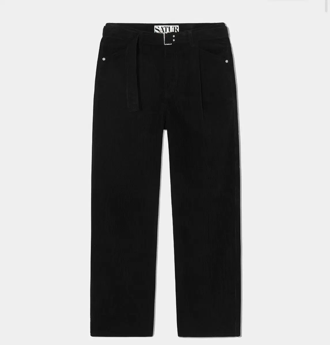 (New)Setter Kaien Belted Tailored Corduroy Pants M