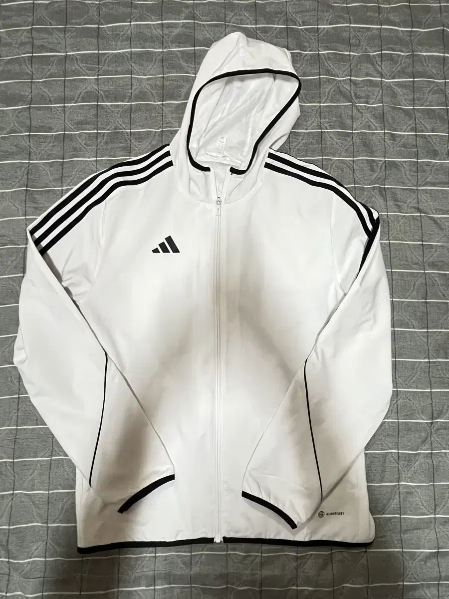 Adidas Windbreaker White L White White New Logo