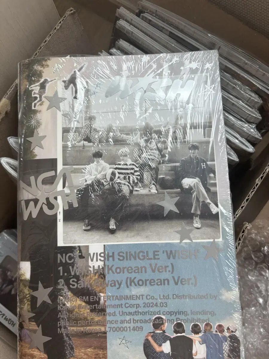 NCT Wish wish photobook sealed wts Steady Songbird album version