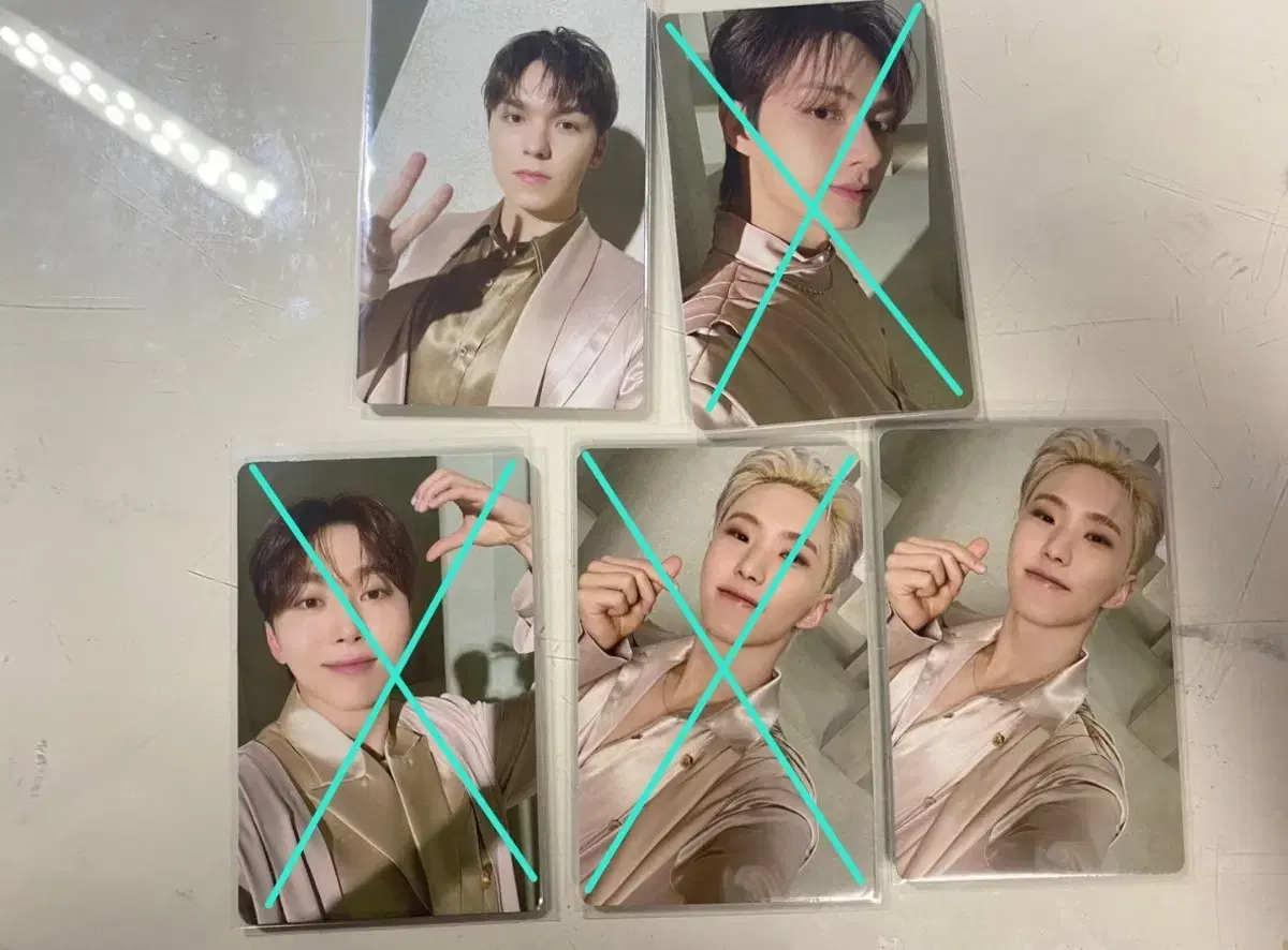 Seventeen photocard tc Gokkon wts Selpo vernon jun seungkwan Hoshi