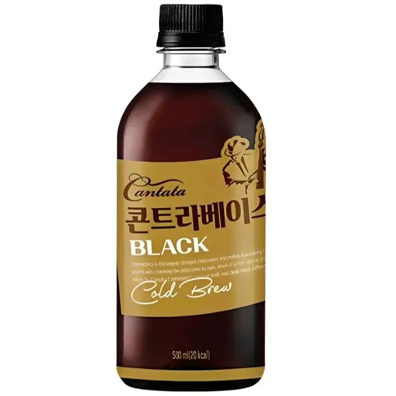 칸타타 콘트라베이스 콜드브루 블랙커피 500ml 24개