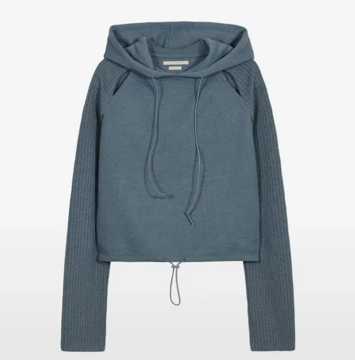 타입서비스 후드 kintted side slit hoodie