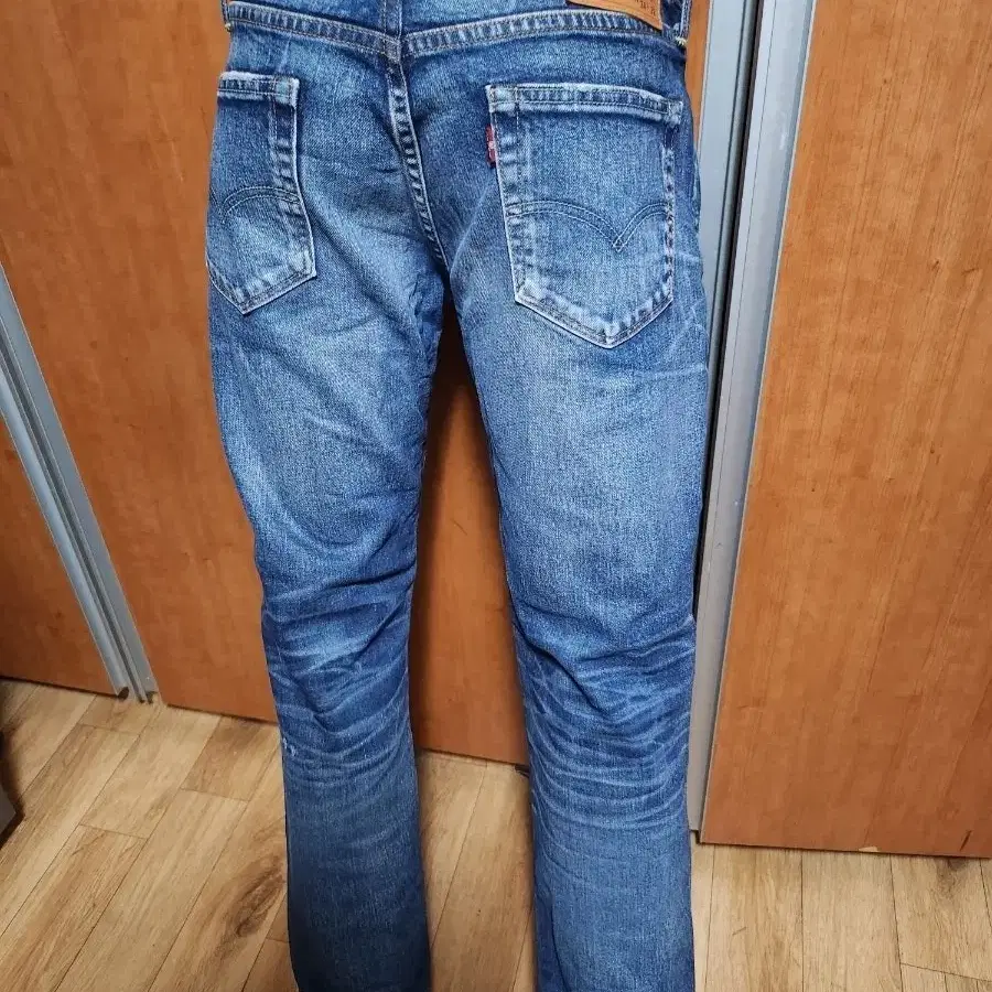 LEVIS511리바이스데미지디스스판청바지메이드인제펜34입니다