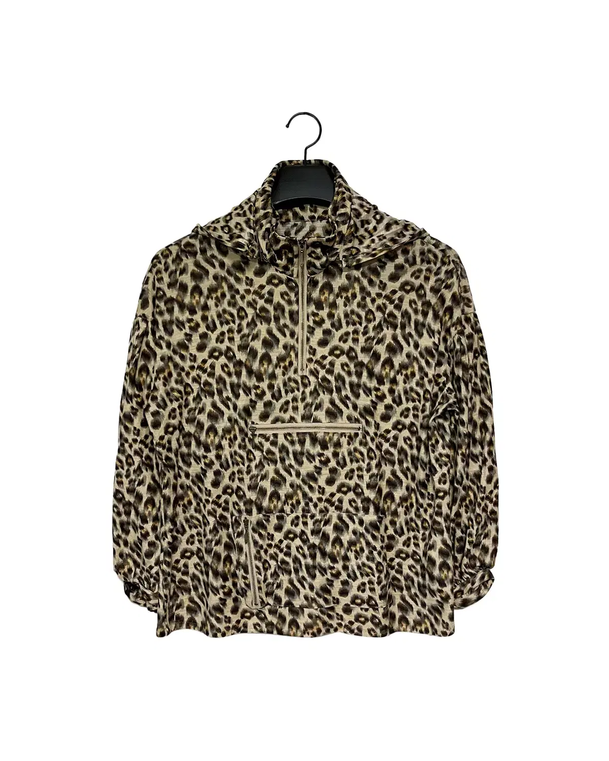 LEOPARD HOOD ANORAK