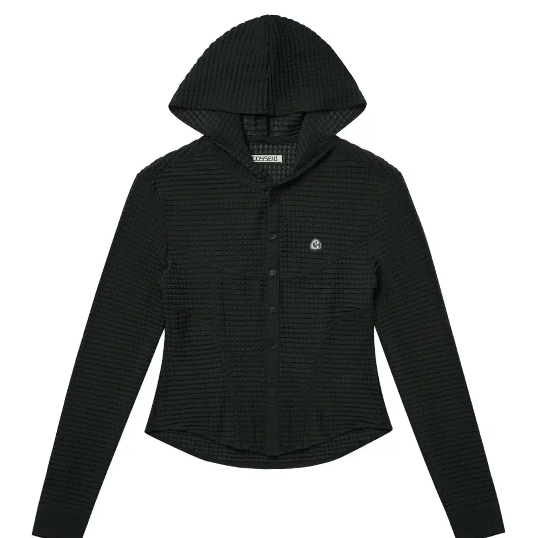 COYSEIO ROUND HOODIE SHIRTS CHARCOAL