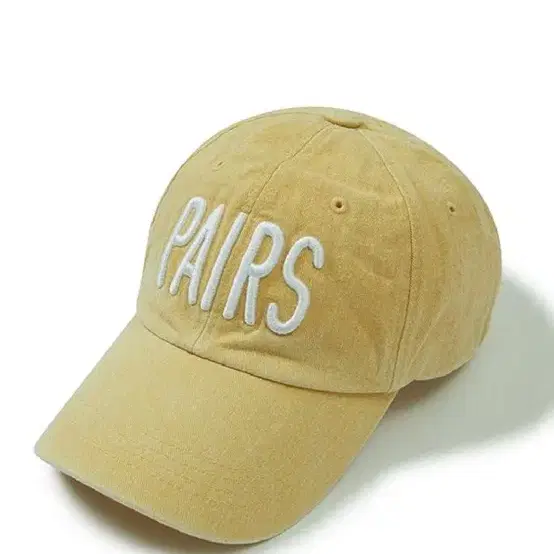 Pairs logo cap 페얼스 로고 캡 머스타드