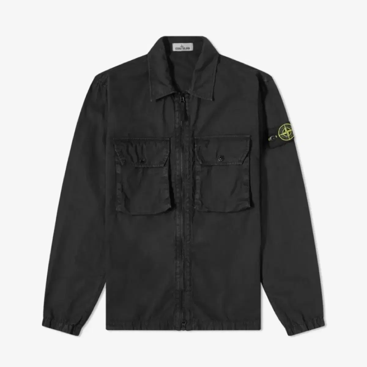 [XL] Stone Island Olde Effect Overshirt Black - 21FW New