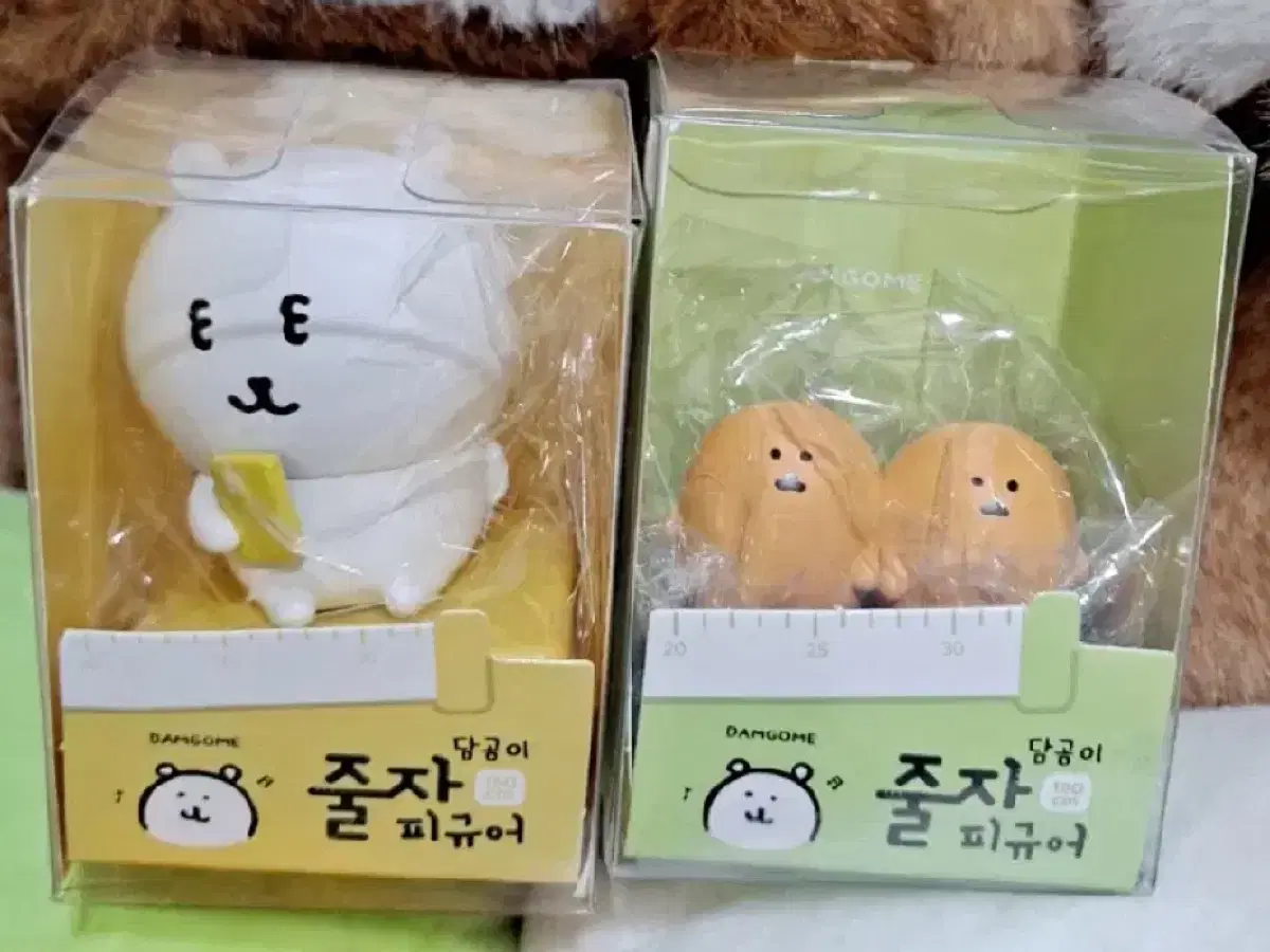 (미개봉 일괄) 담곰이 줄자 피규어 농담곰 고로케