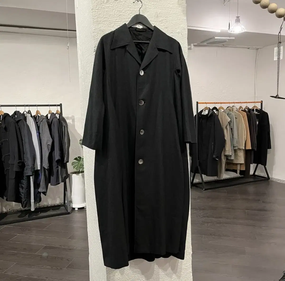 Yohji Yamamoto Big Button Coat