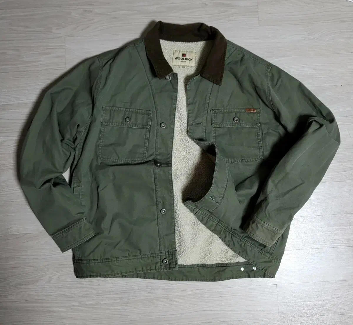 Woolrich Fleece Work Jacket