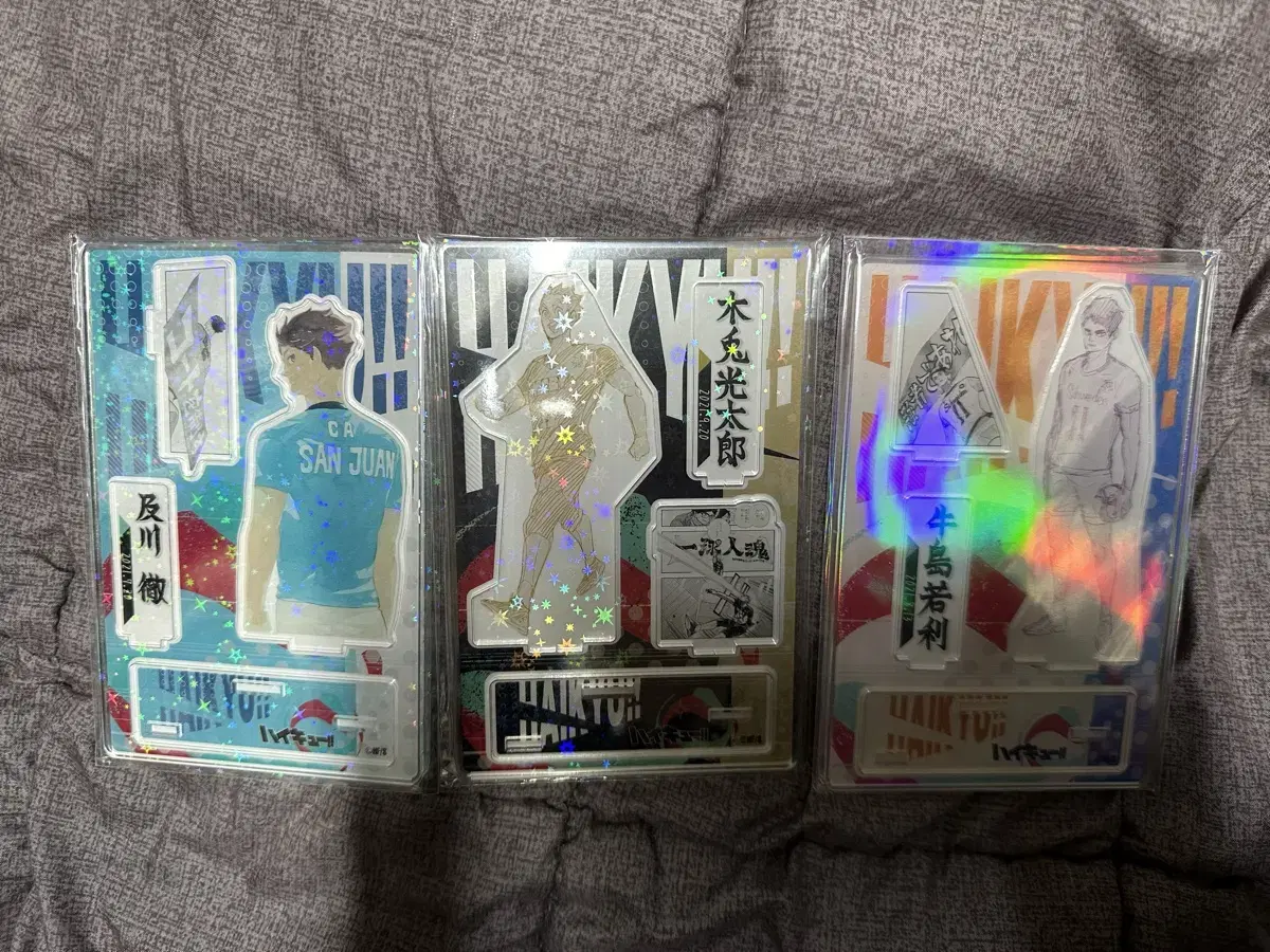 Haikyuu Diorama WTS (Oikawa, Bokuto, Ushijima)