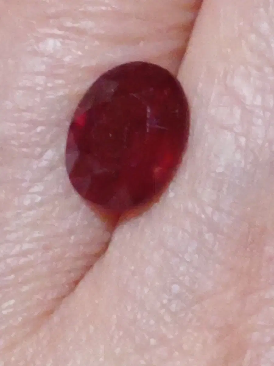 루비나석 함침처리 3.82ct