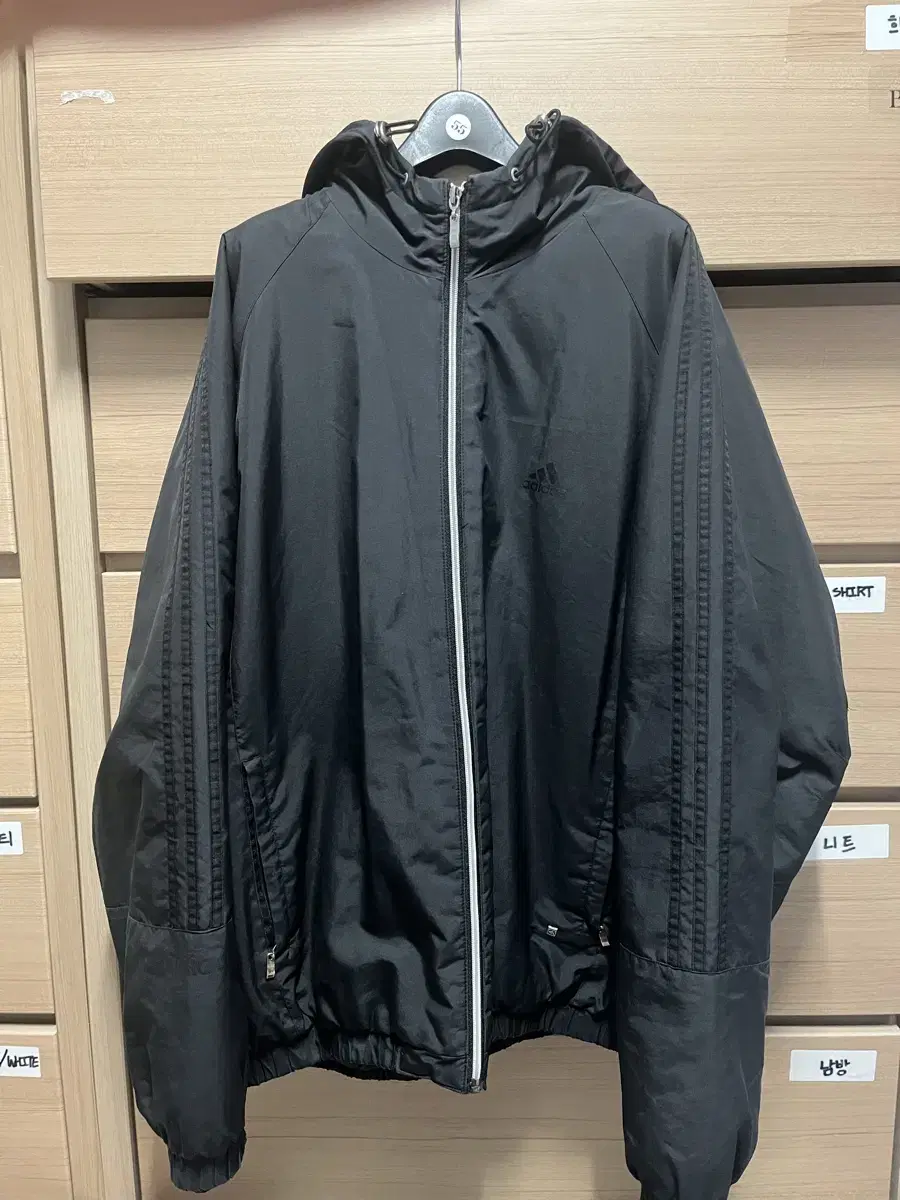 adidas Old School All Black Windbreaker 105