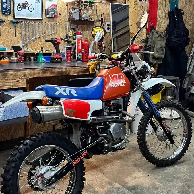 혼다 XR100R baja 커스텀 에이프100,xr100