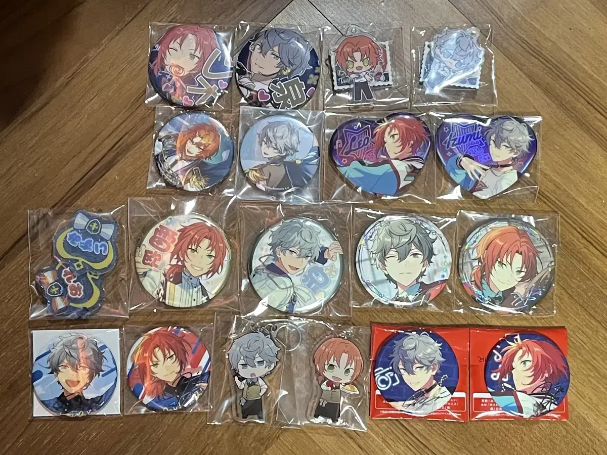 Angstareo Sena Badge acrylic keyring Leoizreo