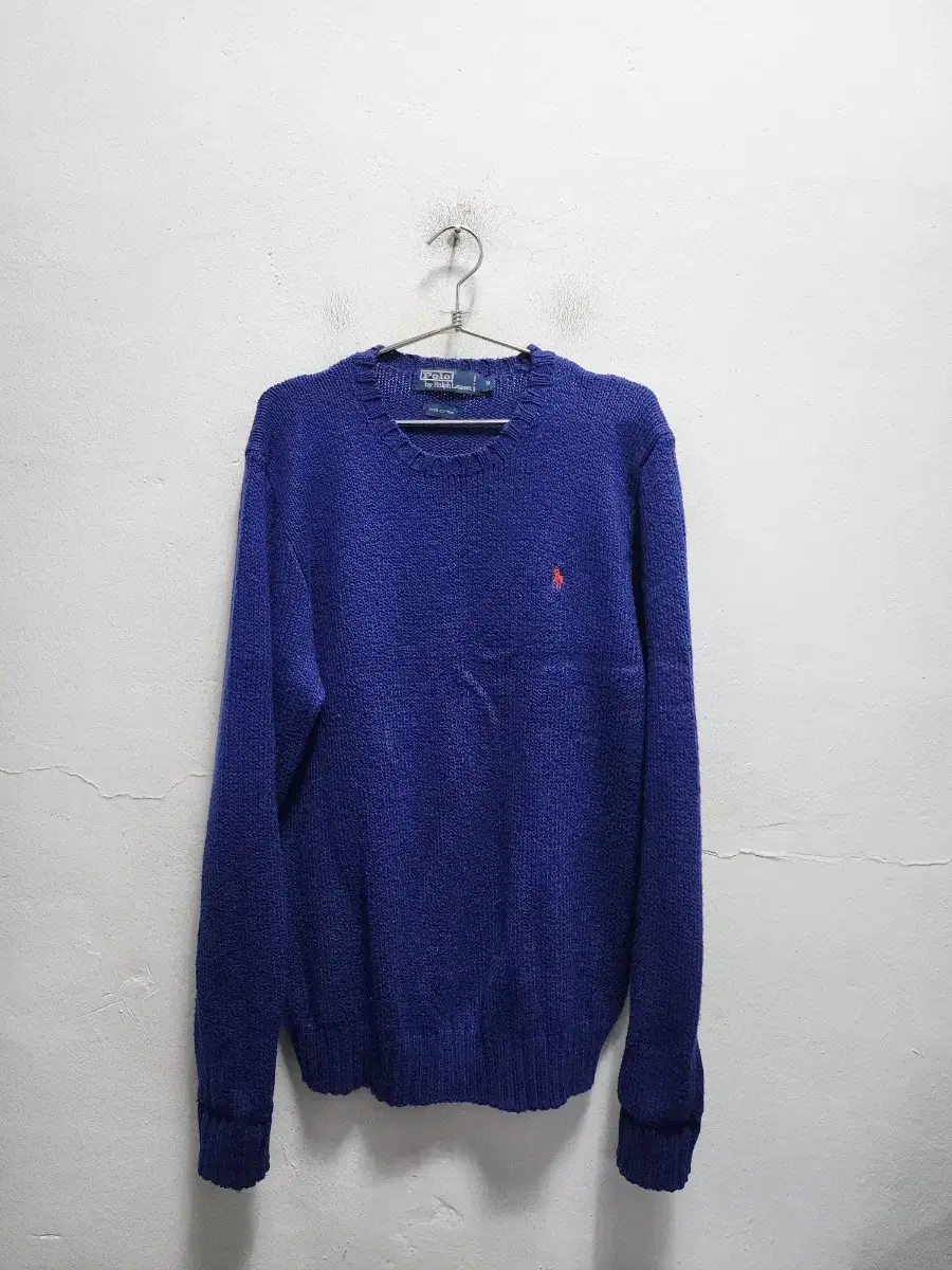 Polo blue knit