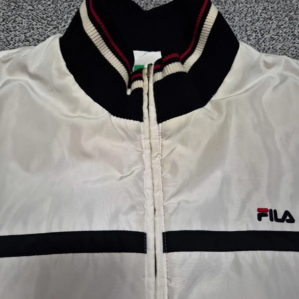 FILA 휠라 올드스쿨 리버시블 양면 점퍼