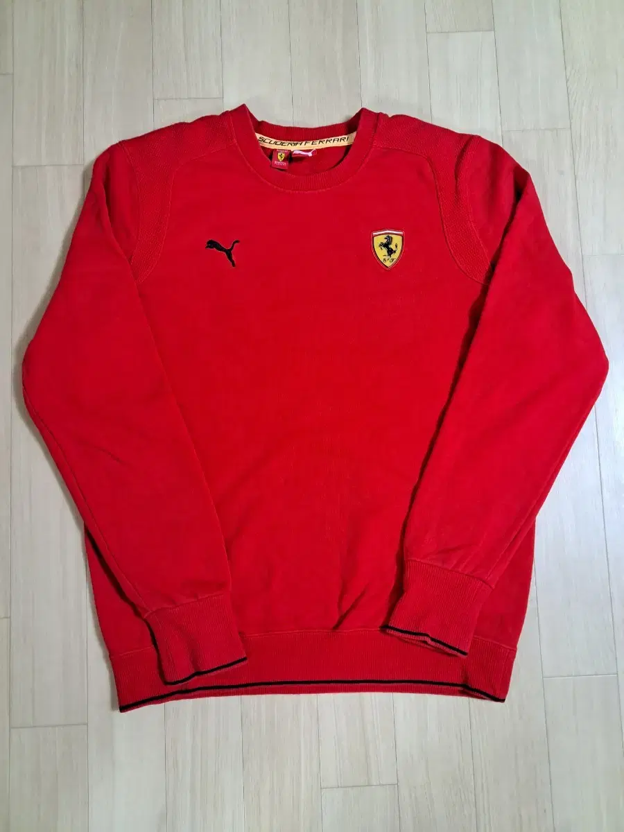 Puma Ferrari Racing Embroidered Go Long Sleeve Tee M