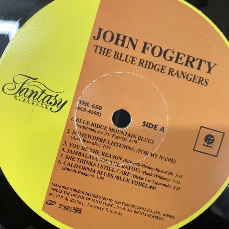 JOHN FOGERTY  LP / AA1762