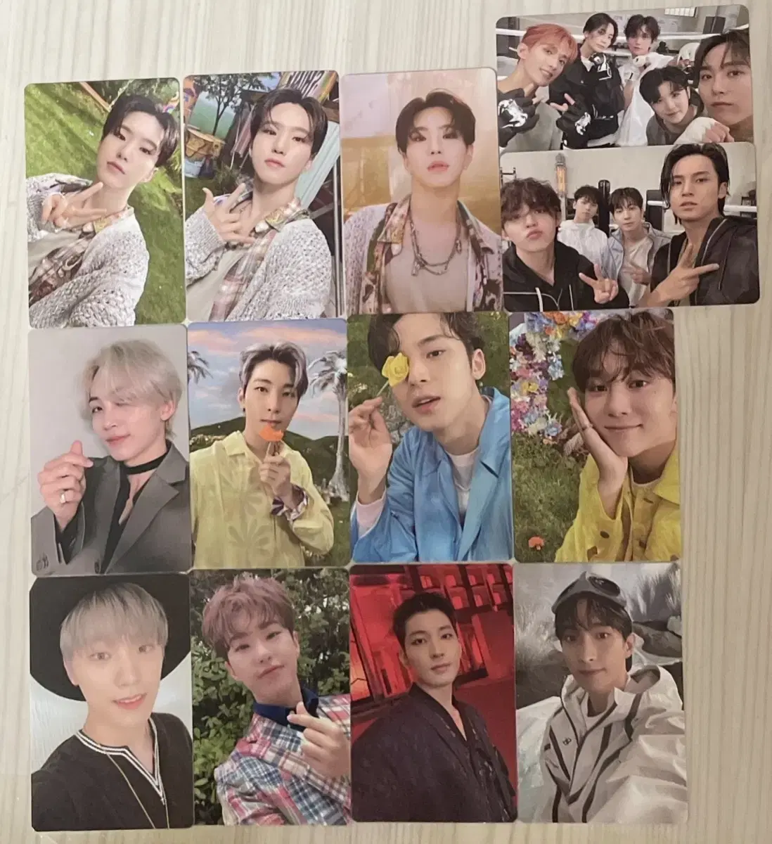 seventeen photocard wts FML an ode mingyu seungkwan seungkwanjeonghan hoshi dino dk wonwoo