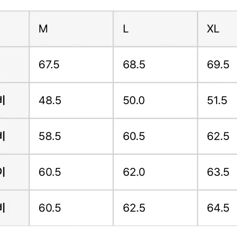 넌블랭크 숏 트렌치 코트 XL 그레이 색상