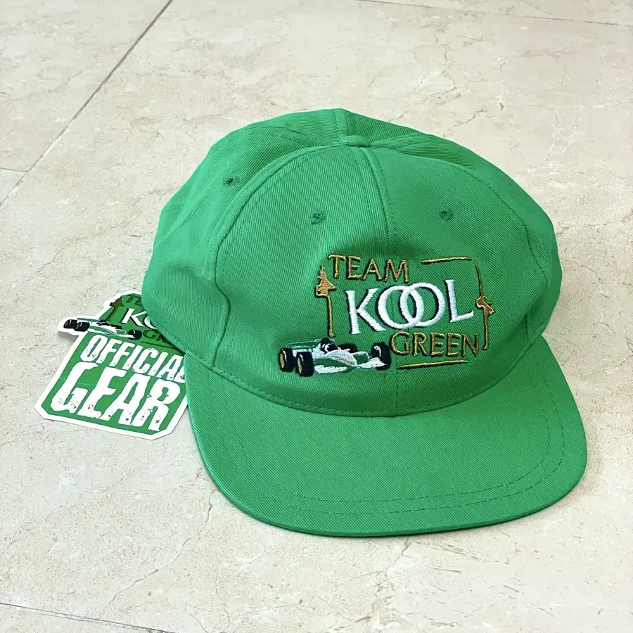 Team Kool Green Made In Canada 빈티지 볼캡