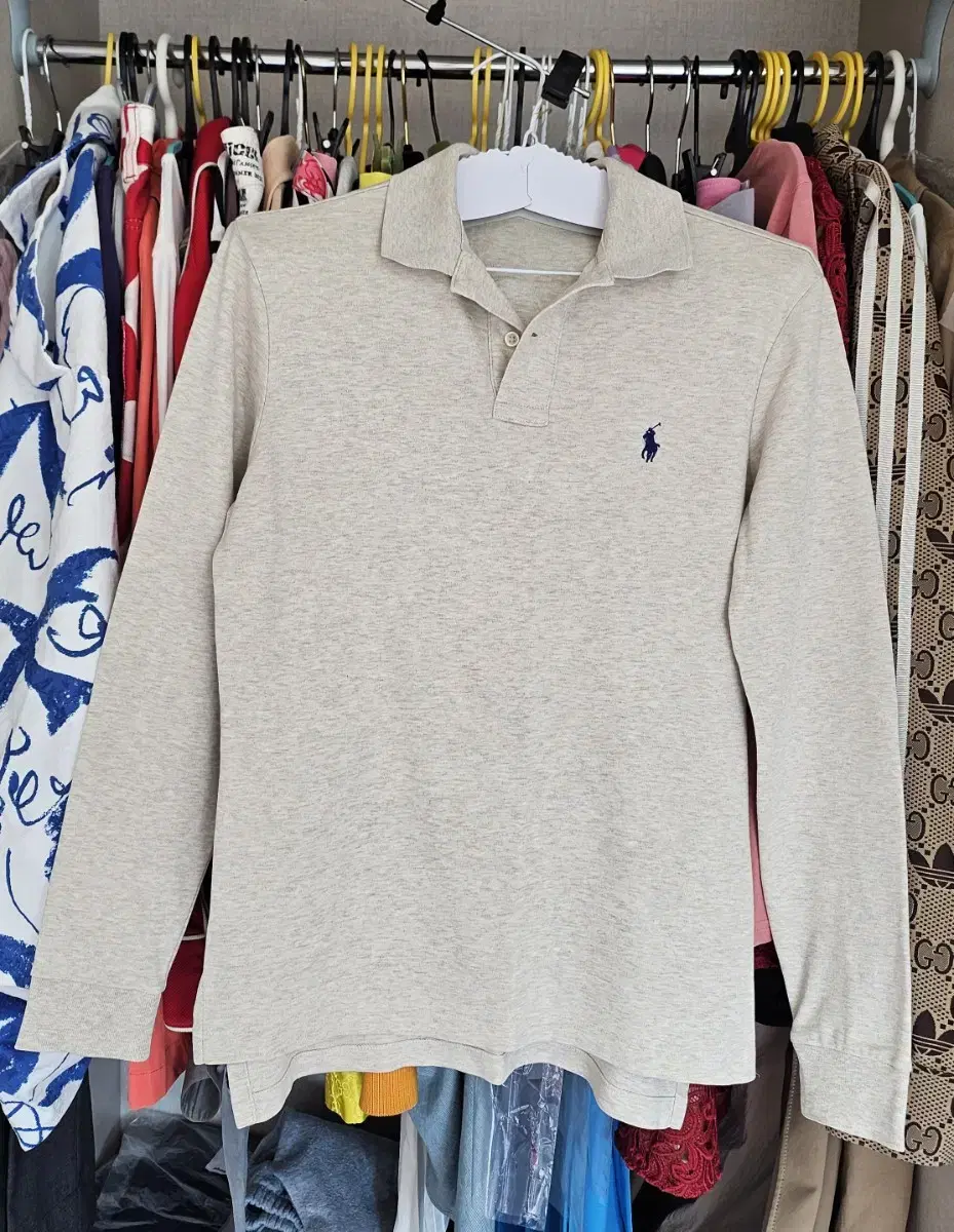 Genuine Ralph Lauren Long-sleeved Cotton T-shirt Small