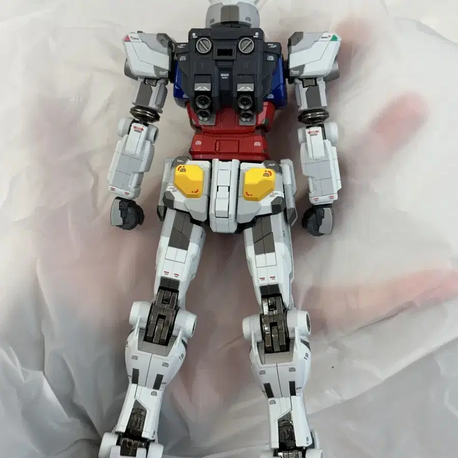 요코하마 건담팩토리 한정 초합금 RX-78F00 건담 중고 팝니다.