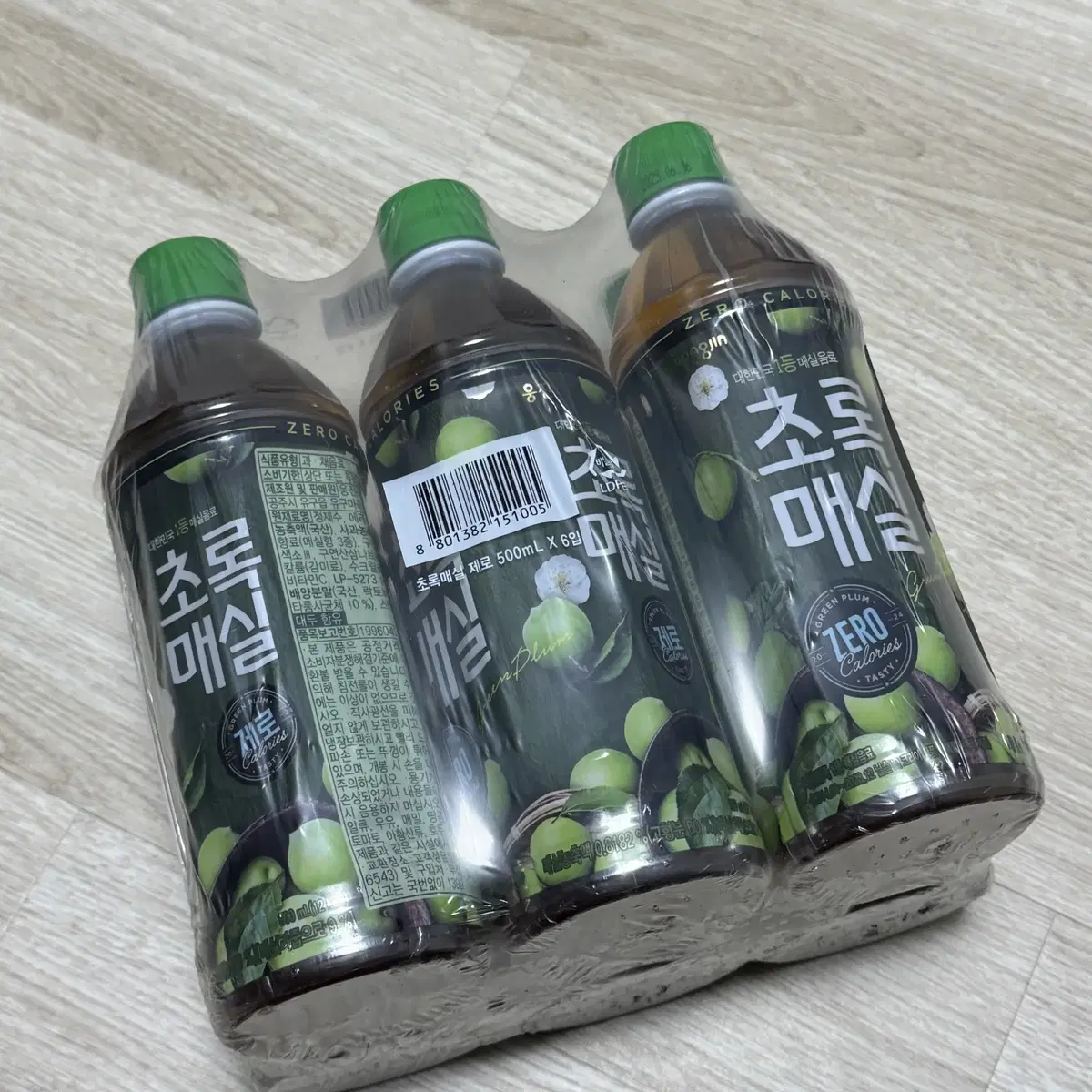 초록매실 제로 500ml 6개 음료