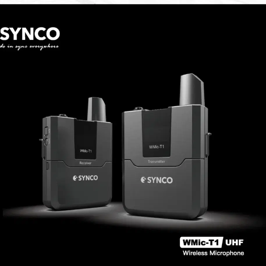 싱코 SYNCO WMIC T1 고음질 유튜브 촬영 무선마이크