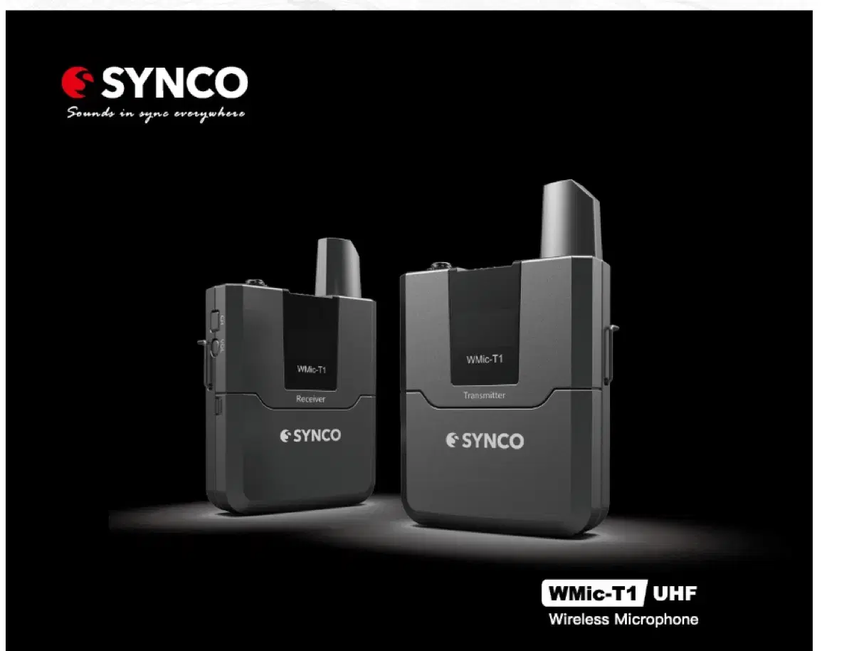 싱코 SYNCO WMIC T1 고음질 유튜브 촬영 무선마이크