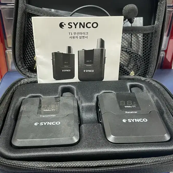 싱코 SYNCO WMIC T1 고음질 유튜브 촬영 무선마이크