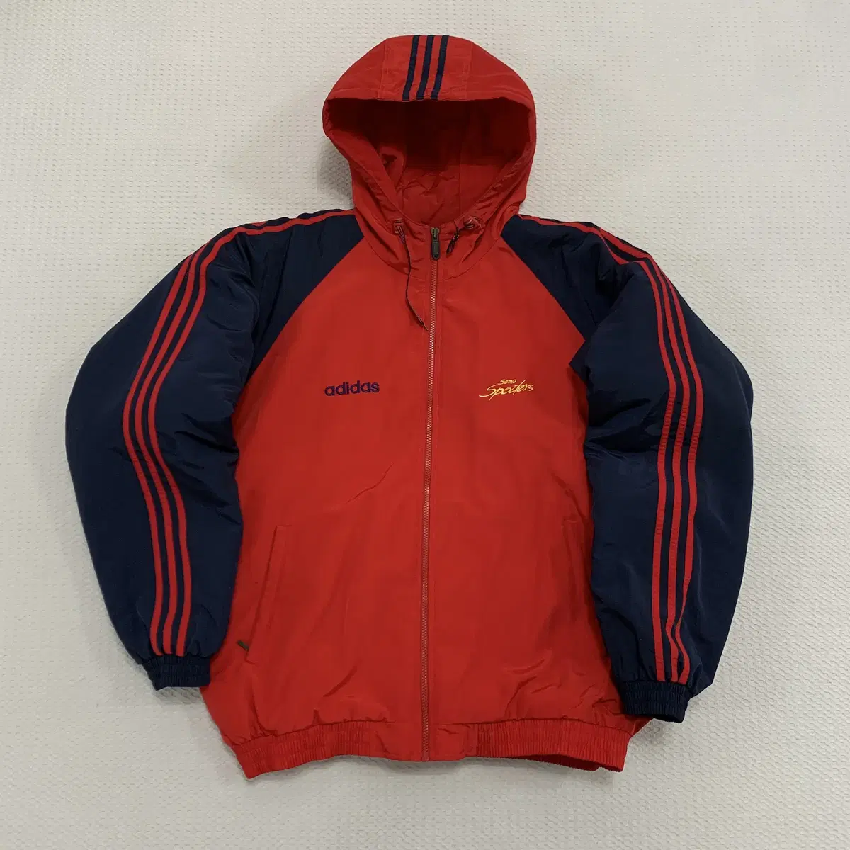 [3XL] 80-90s Adidas Old School Quilted Jumper (B2-32-48)