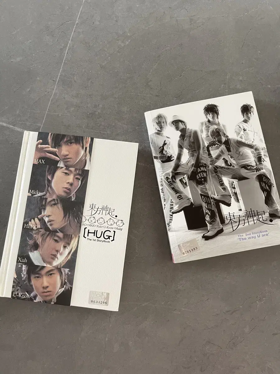 Sell TVXQ Vol. 1 and 2 storybooks bulk 