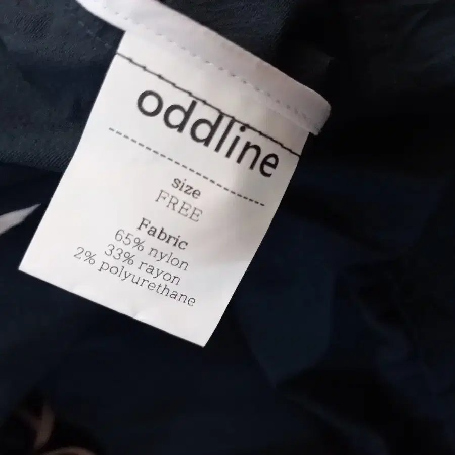 odd line 다크그린 집업 자켓