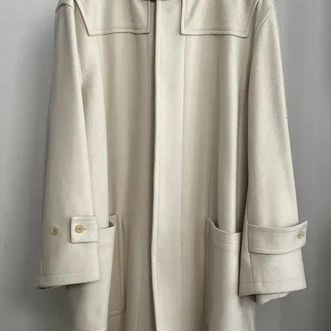 [4] Auralee 2019AW Wool Silk Duffle Coat