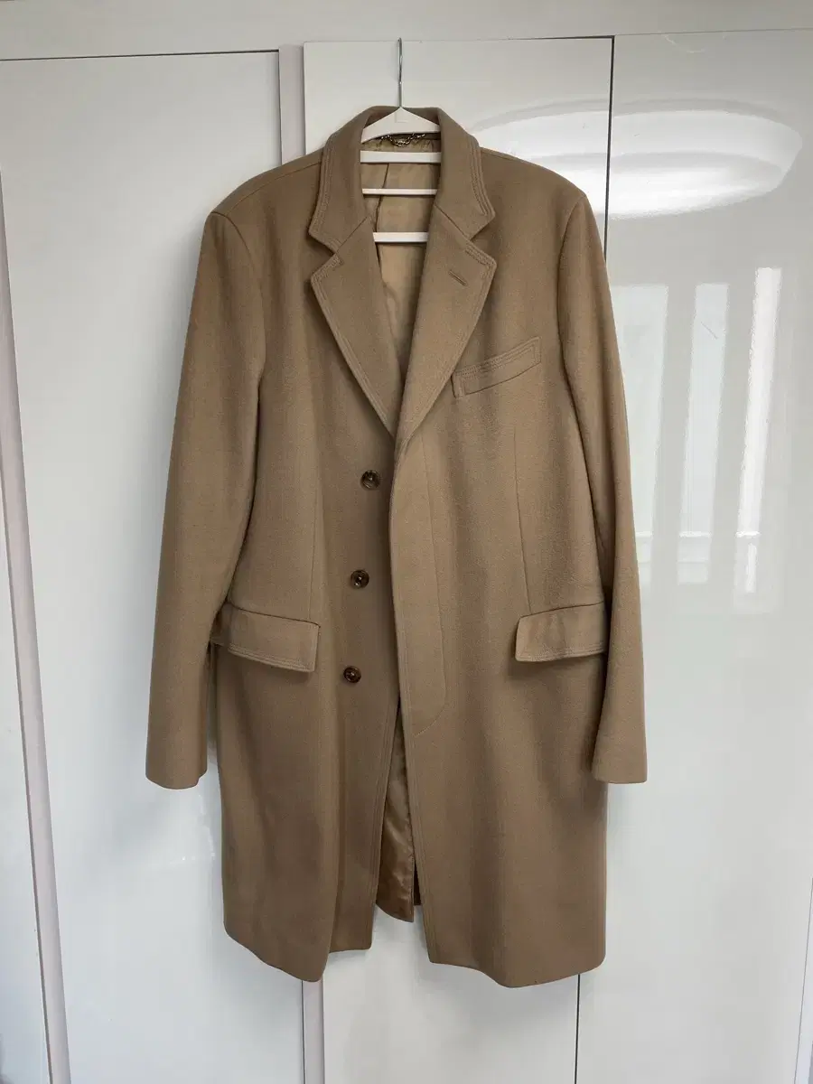 Gucci Men's Long coats for sale. Camel Long Coat